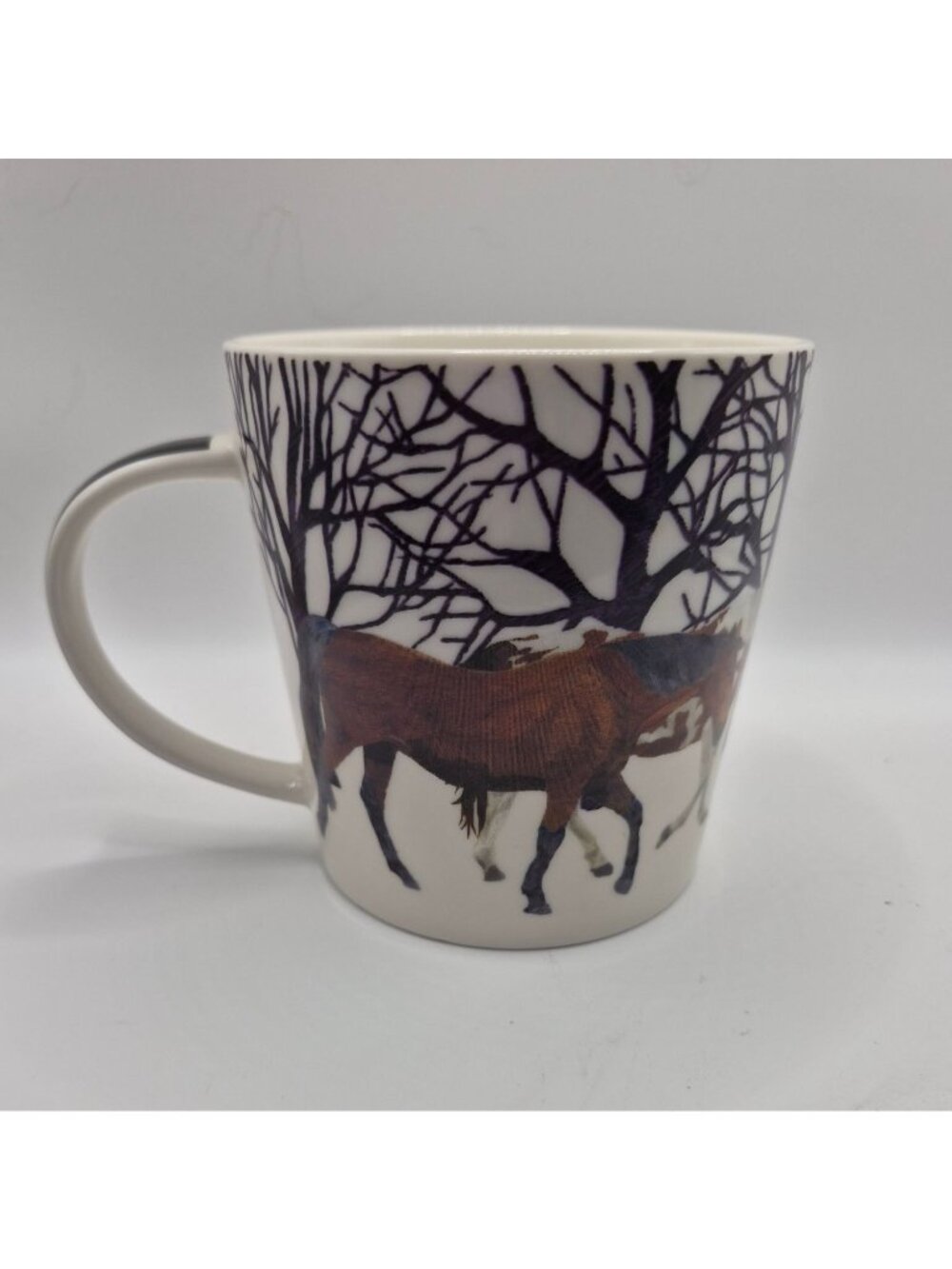 Horse Design Bone China Mug By Two Can Art Paperproducts Design 12 Oz
